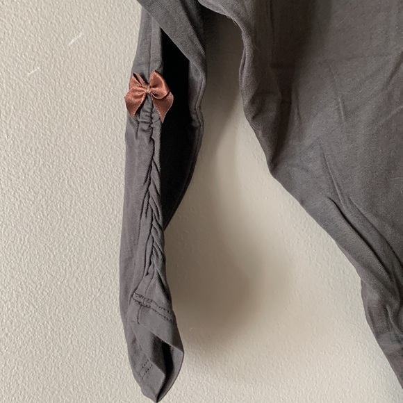 NWT stretchy asymmetrical batwing top - Picture 4 of 8